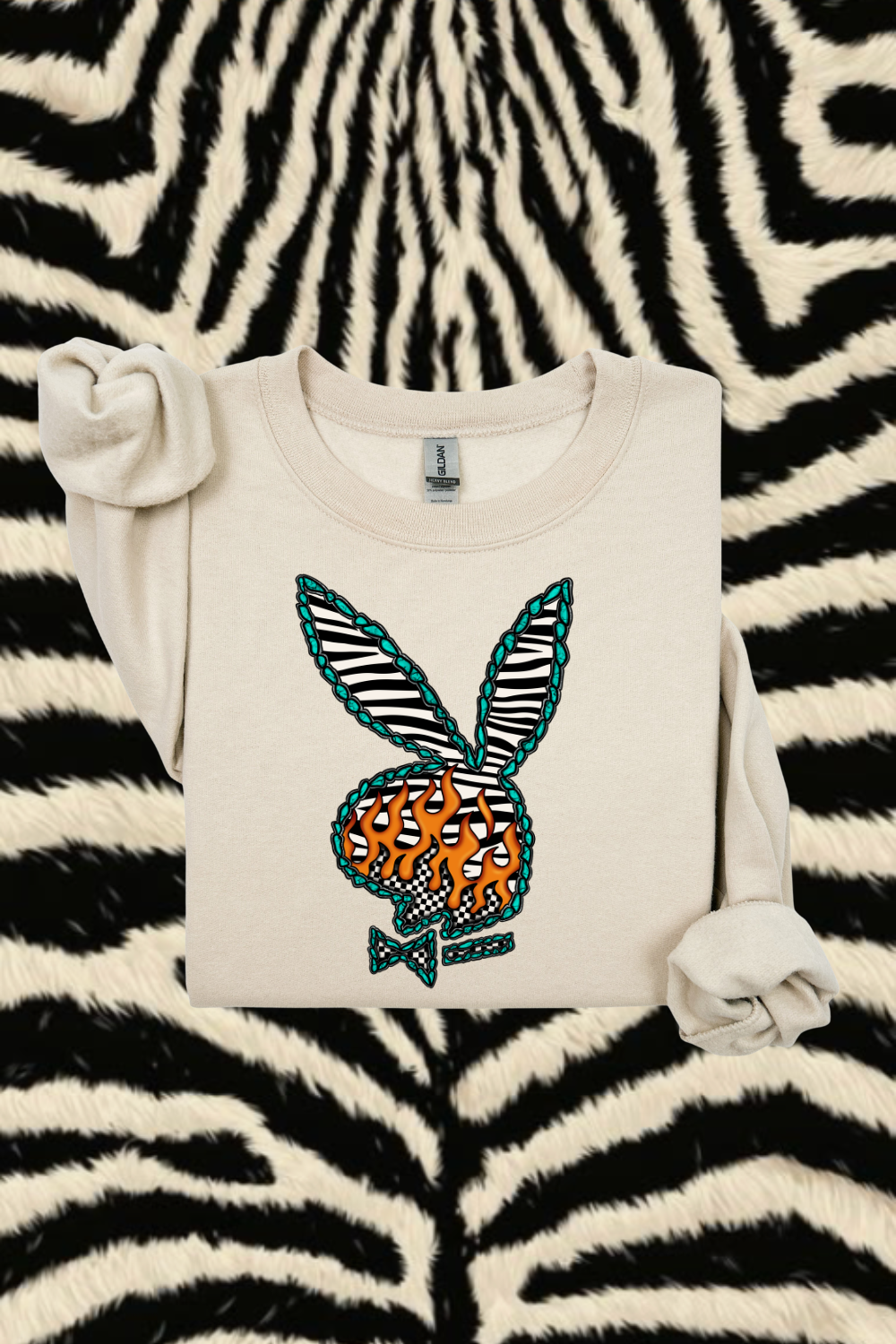 Zebra PB Bunny Sweatshirt