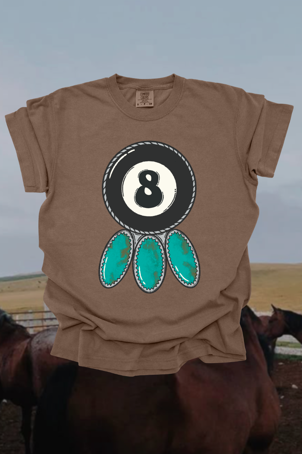 8Ball Stone Graphic Tee