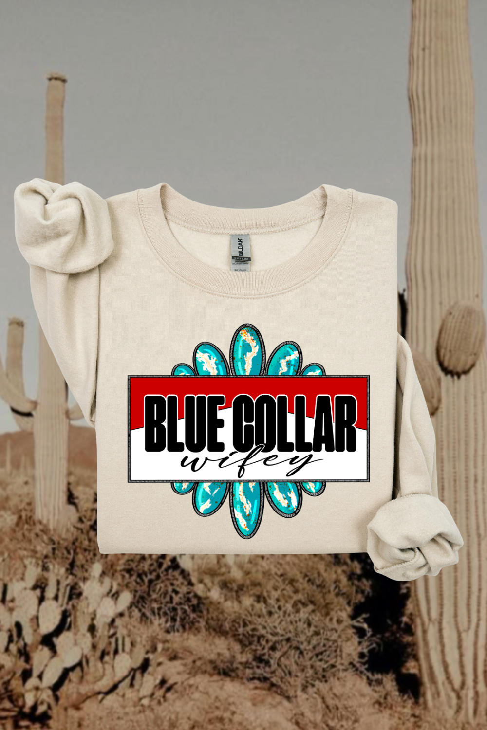 Blue Collar Wifey Sweatshirt