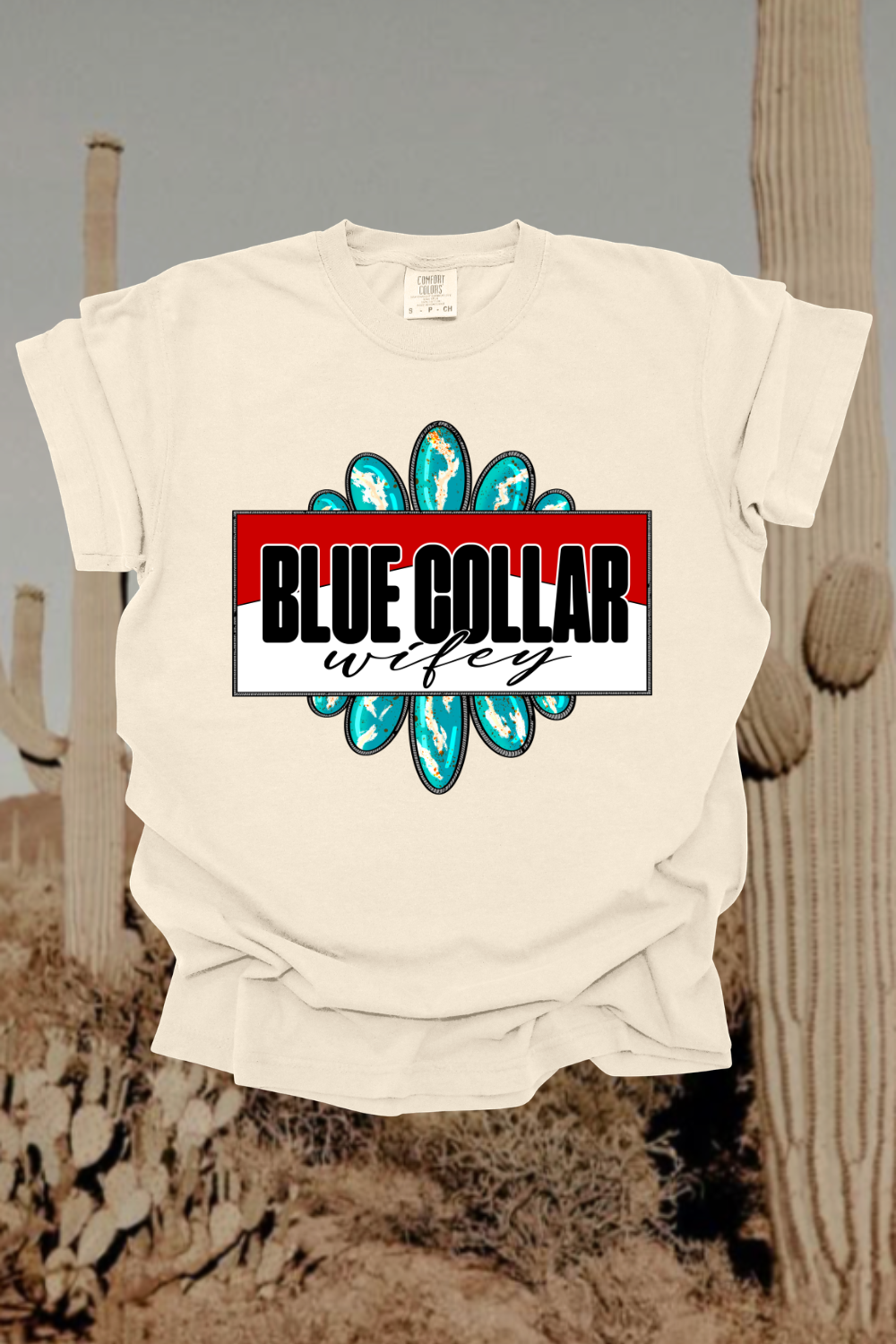 Blue Collar Wifey Graphic Tee