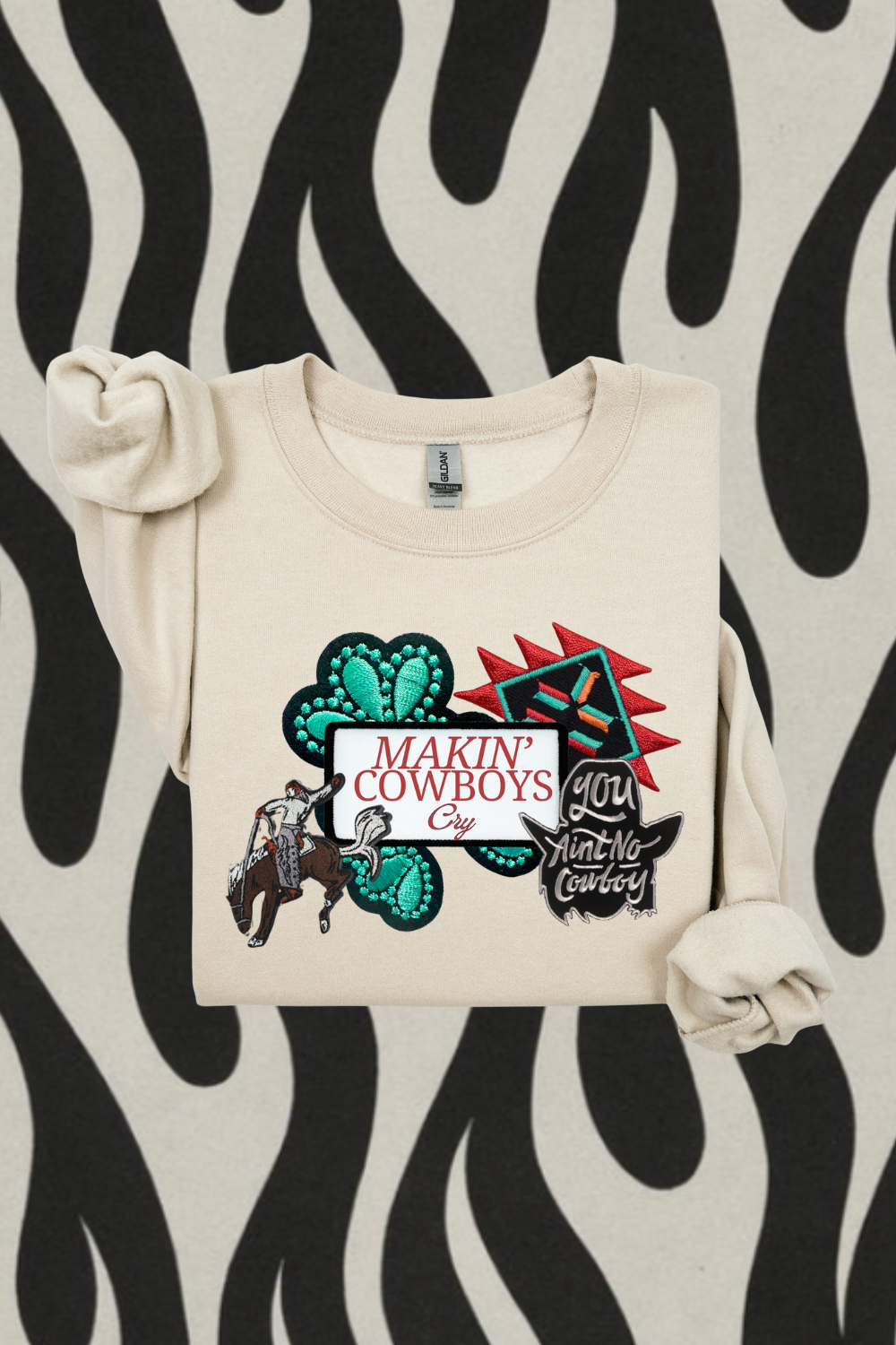 Making Cowboys Cry Sweatshirt