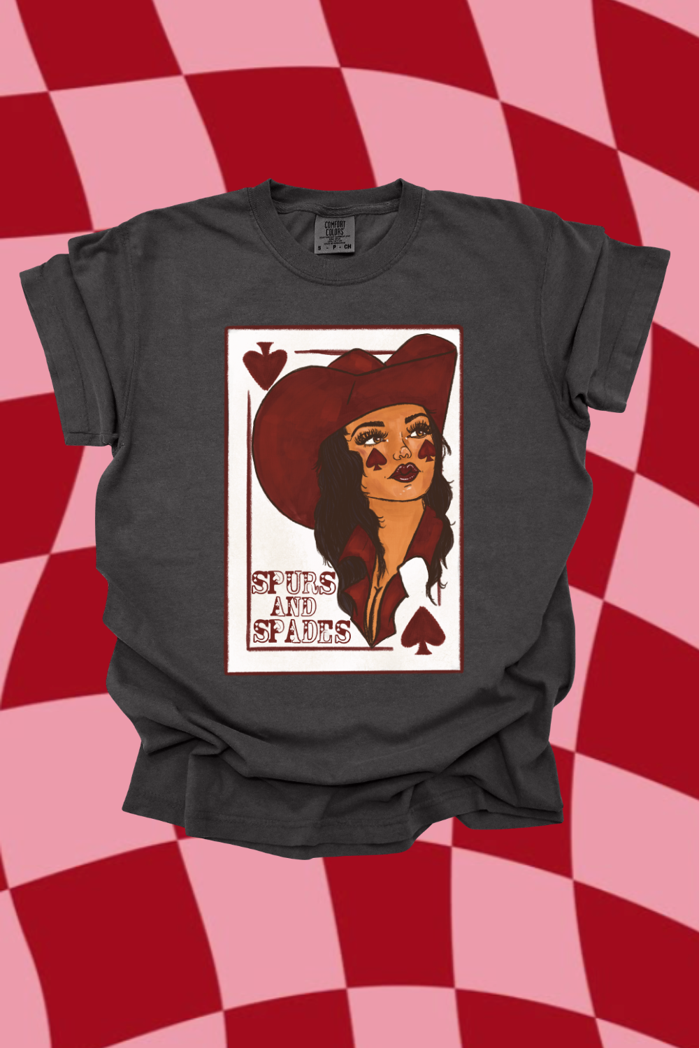 S&S Queen Of Spades Graphic Tee