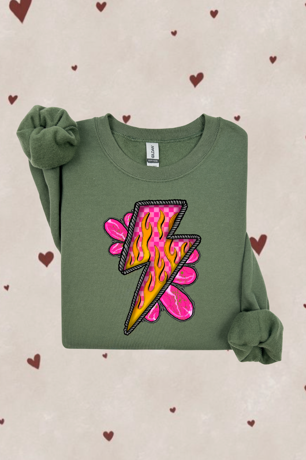 Pink Lightning Sweatshirt