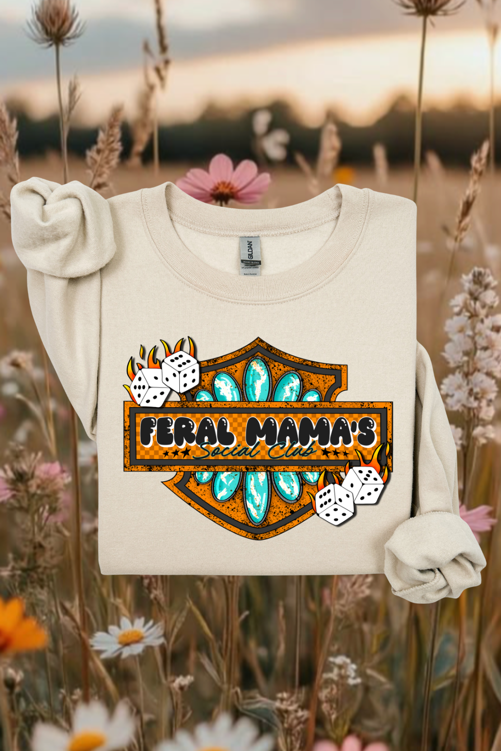 Feral Mama's Social Club Sweatshirt