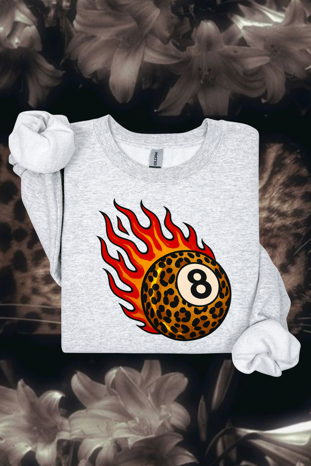 Flaming 8Ball Sweatshirt