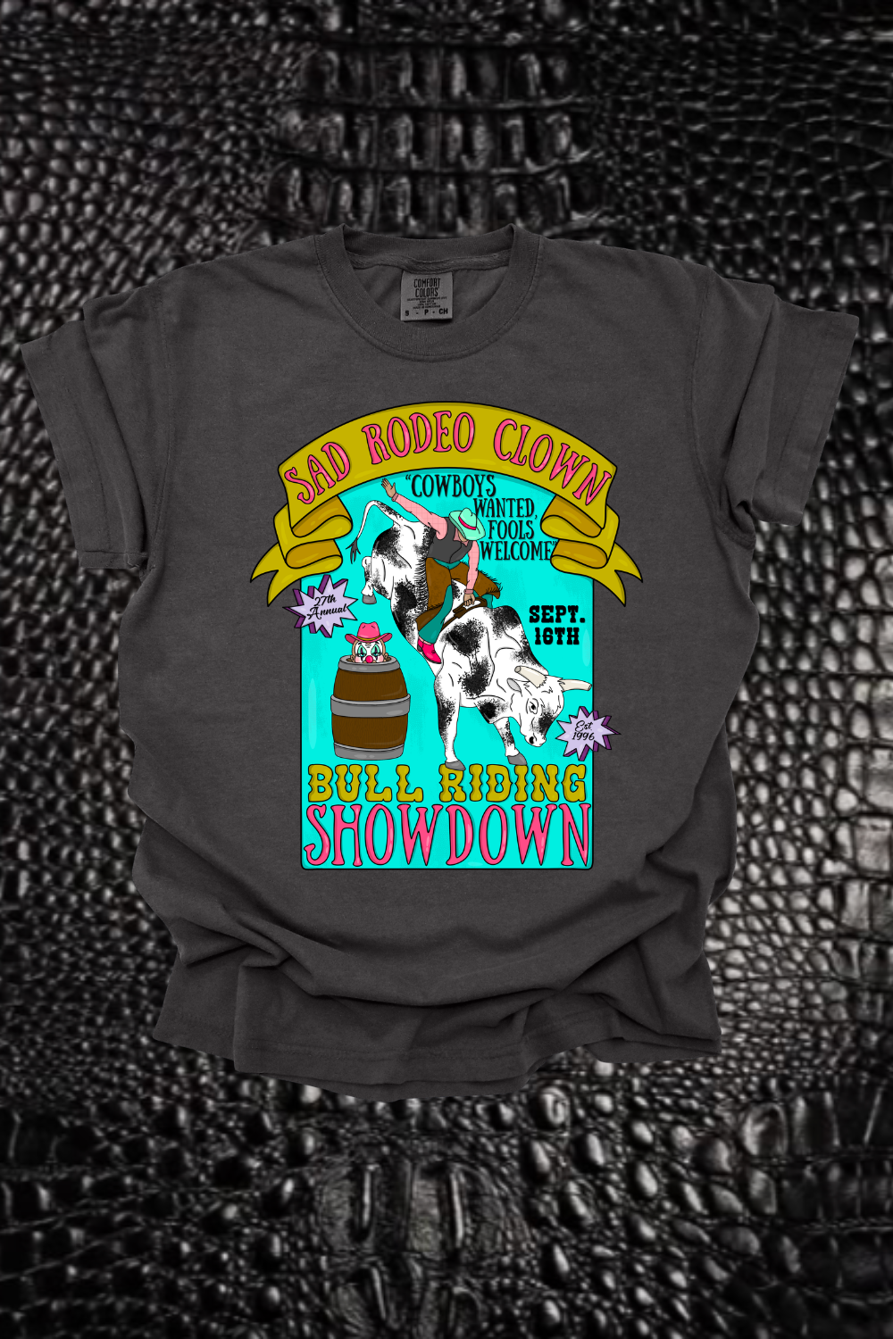 Sad Rodeo Clown Graphic Tee