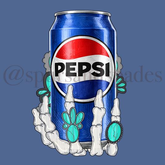 Turquoise Pepsi PNG