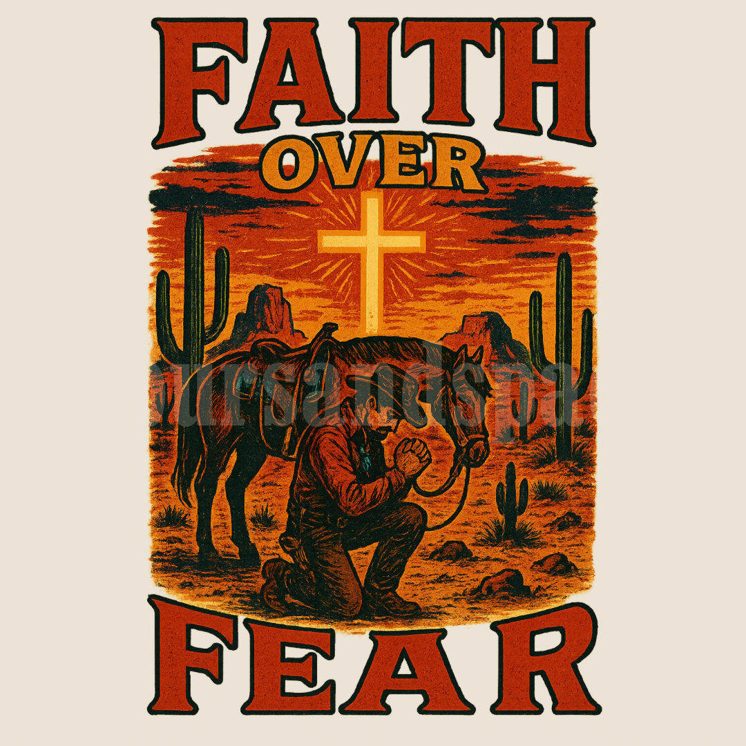 Faith Over Fear PNG