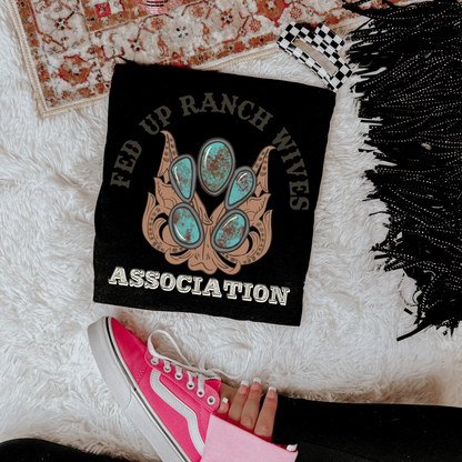 Fed Up Ranch Wives CC Graphic Tee