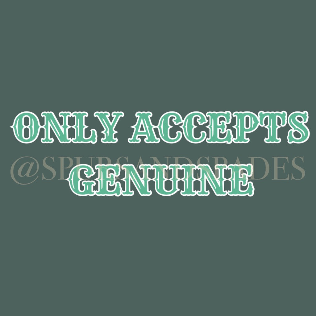 Only Accepts Genuine PNG