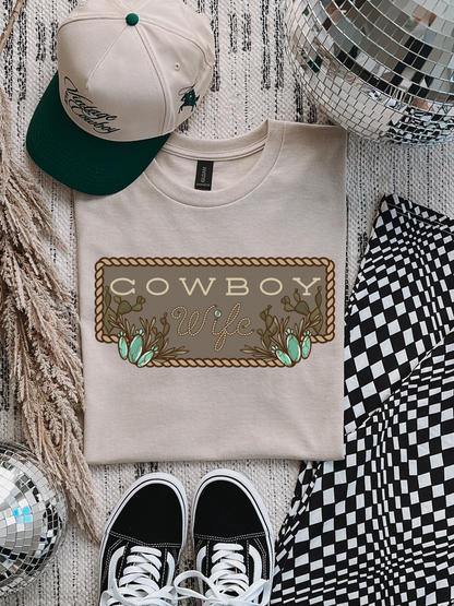Cowboy Wife CC Graphic Tee