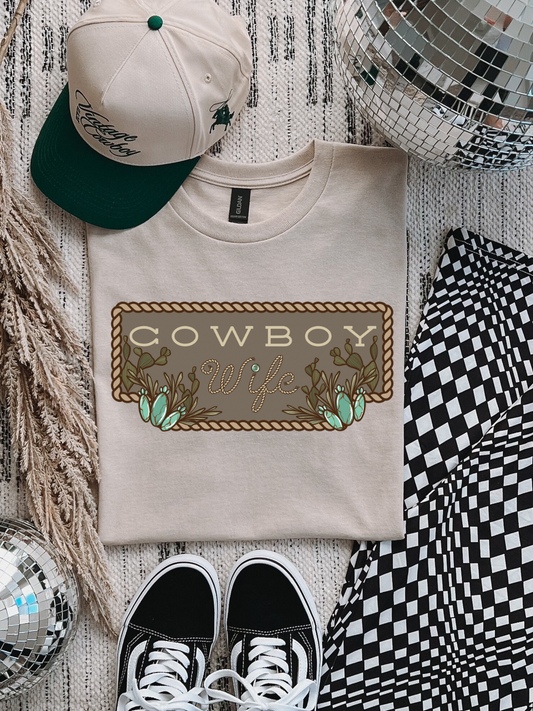 Cowboy Wife CC Graphic Tee