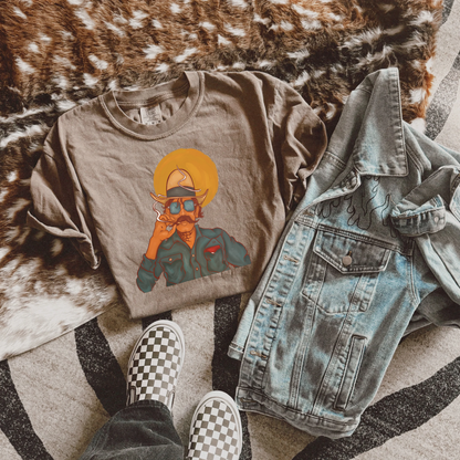 Warning Label CC Graphic Tee