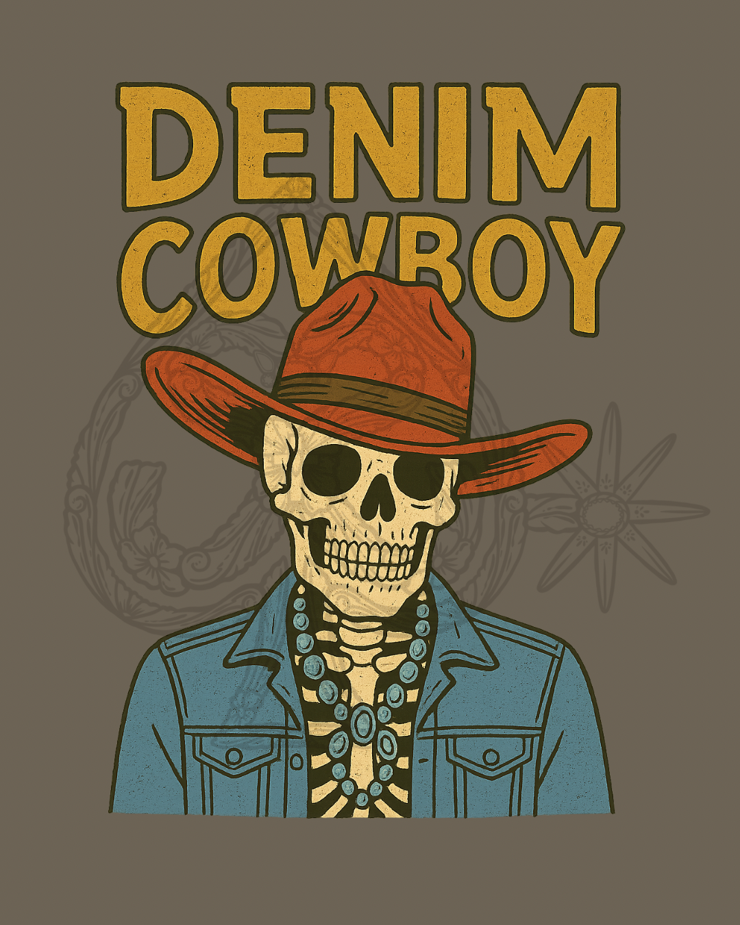 Denim Cowboy PNG