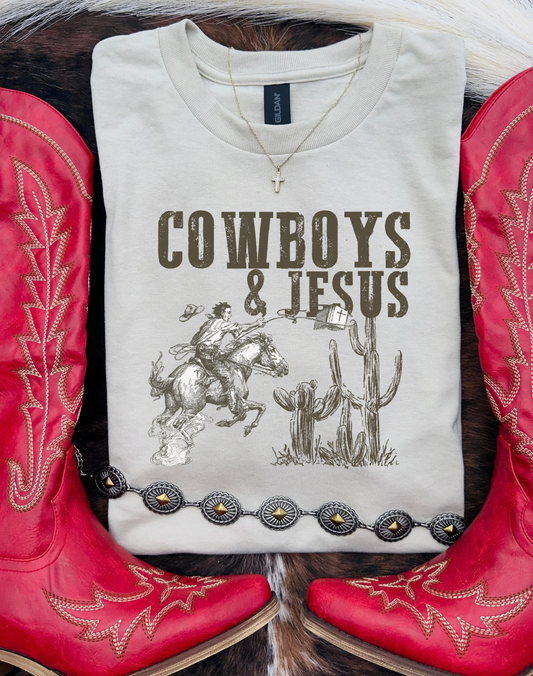 Cowboys & Jesus Graphic Tee