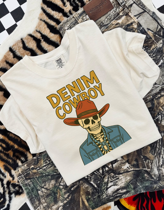 Denim Cowboy CC Graphic Tee