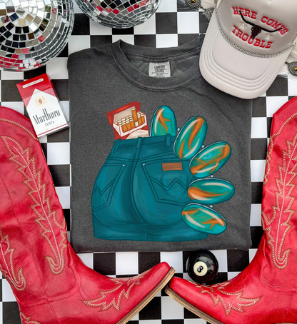 Blue Jean Baby CC Graphic Tee