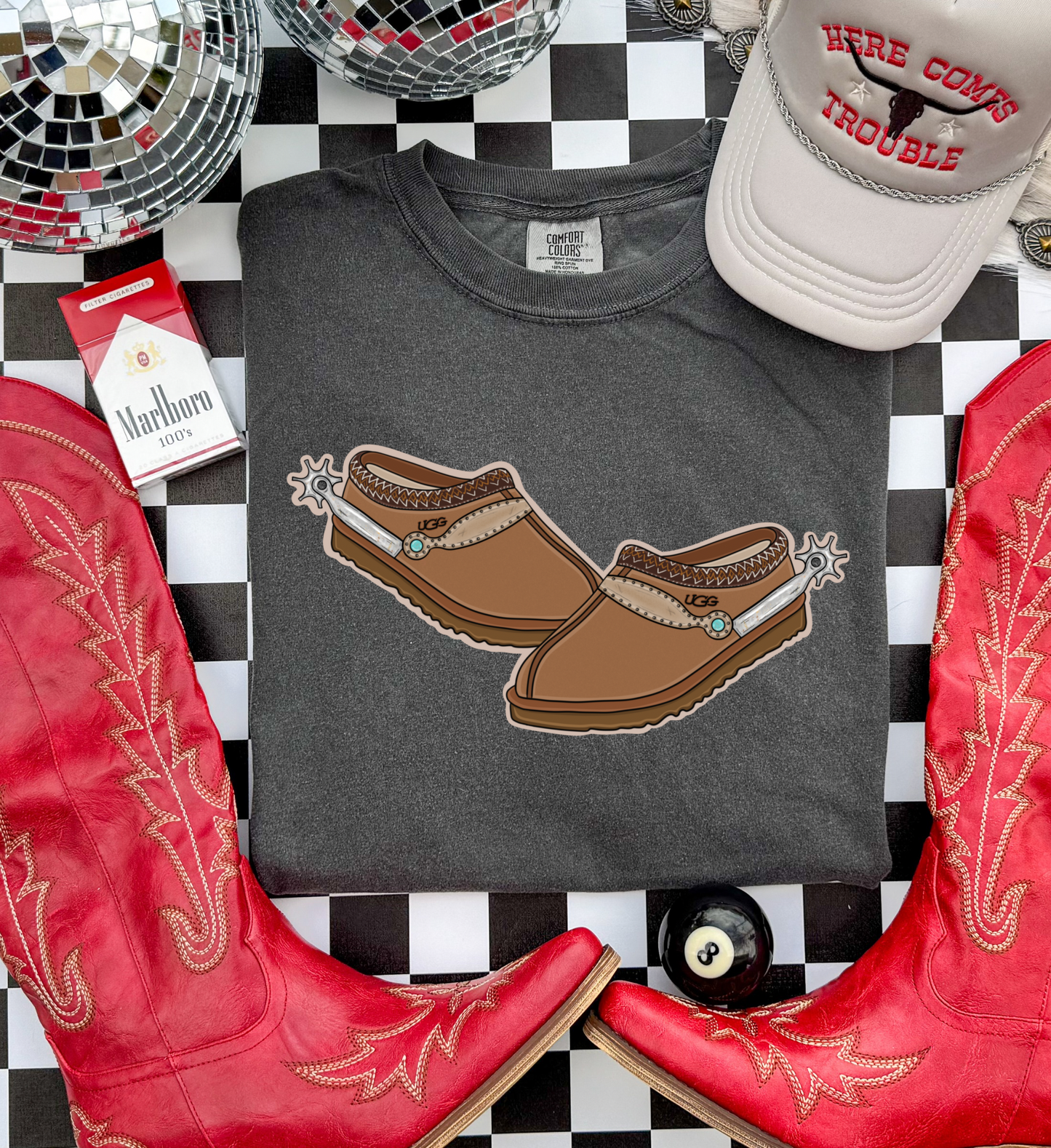 Punchy Slippers CC Graphic Tee