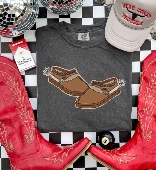 Punchy Slippers CC Graphic Tee