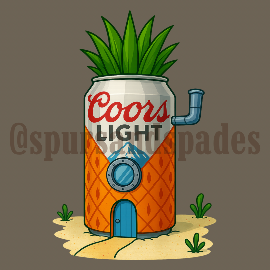 Pineapple Coors PNG
