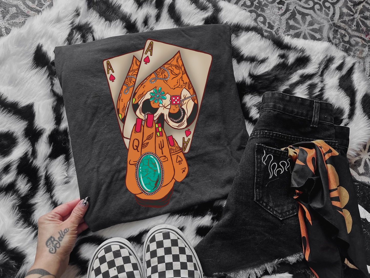 Play Your Hand CC Graphic Tee