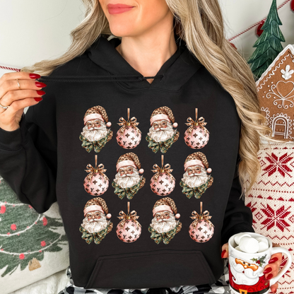 LV Santa Collage Hoodie