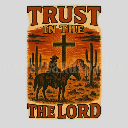 Trust In The Lord PNG