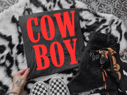 Cow Boy Graphic Tee