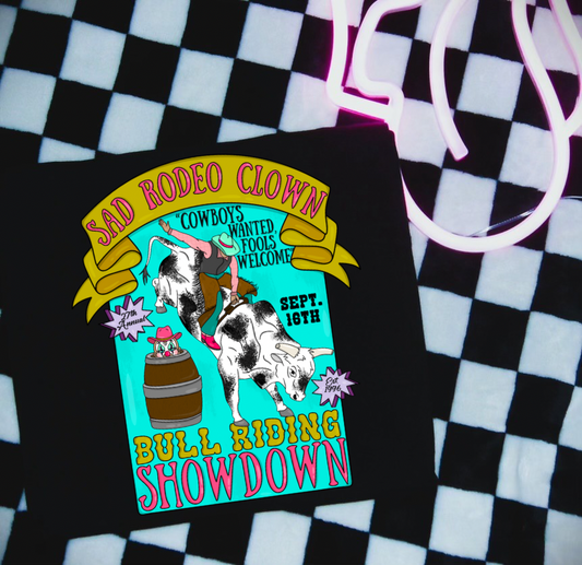 Sad Rodeo Clown CC Graphic Tee