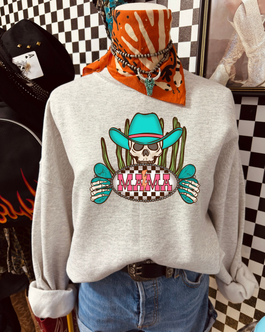 Mama Skull Crewneck