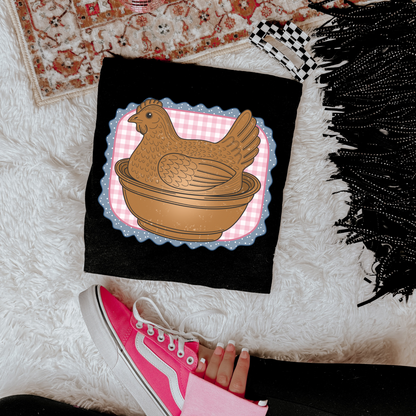 Vintage Hen Graphic Tee