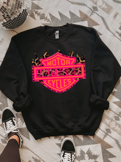 Cheetah Motor Crewneck