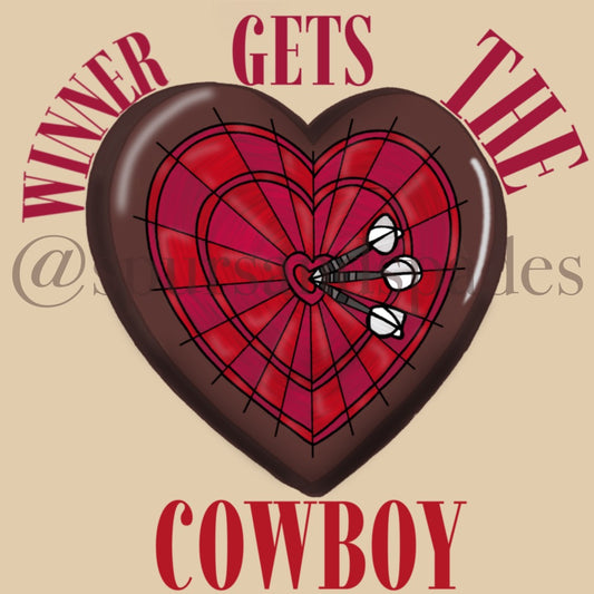 Winner Gets The Cowboy PNG