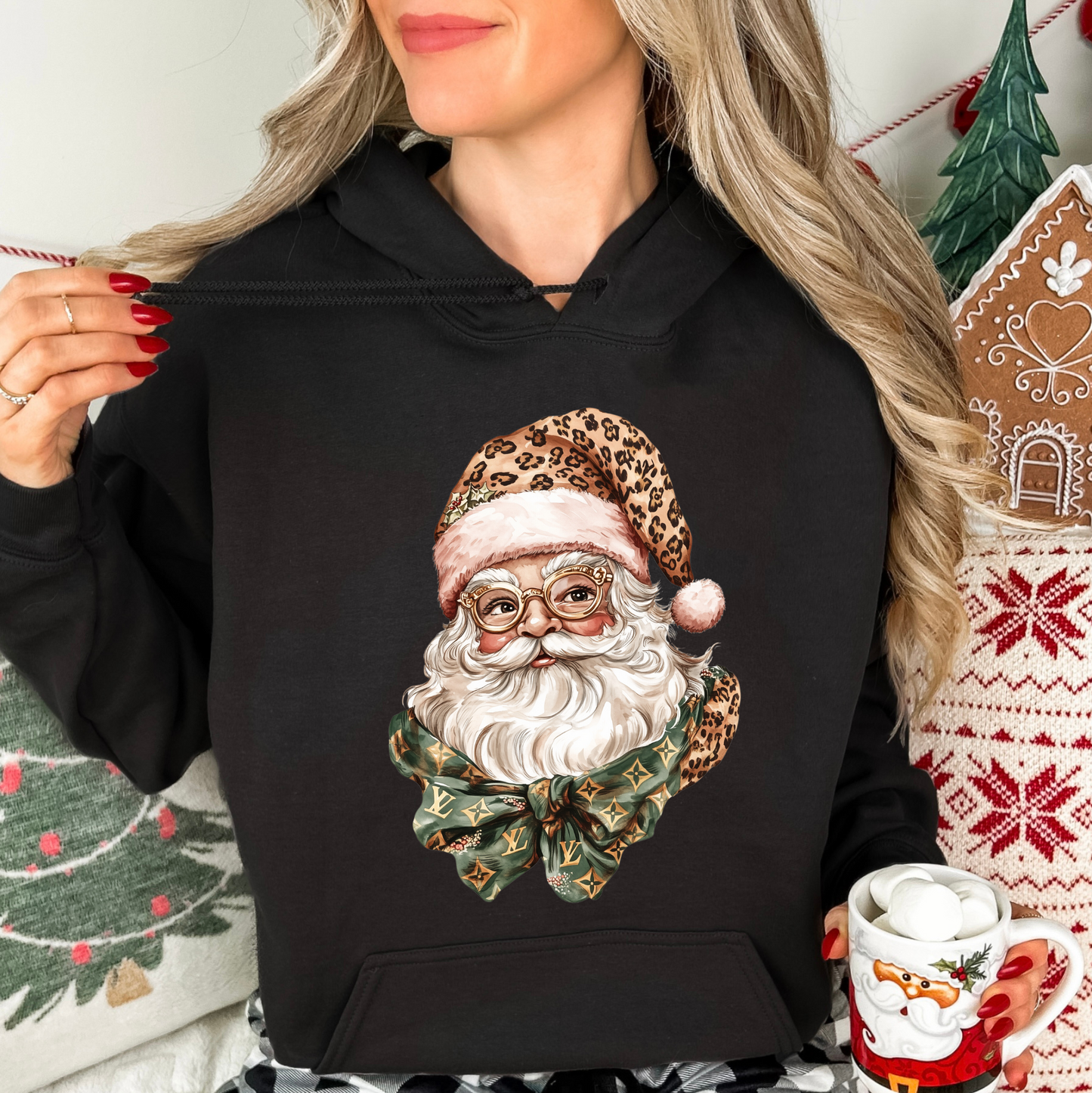 LV Santa Hoodie