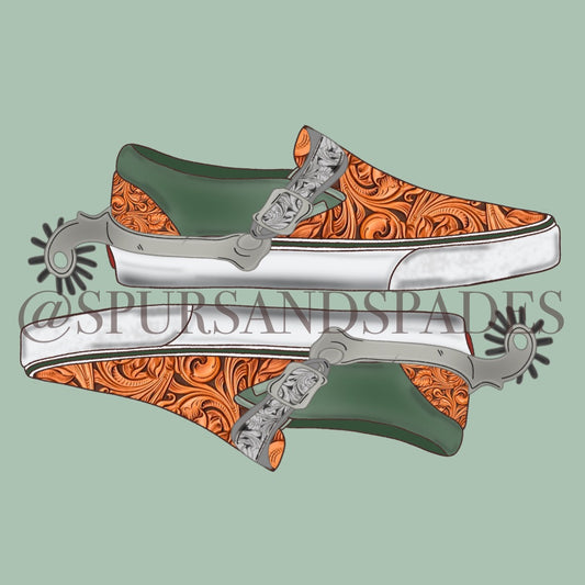 Spurs & Vans PNG