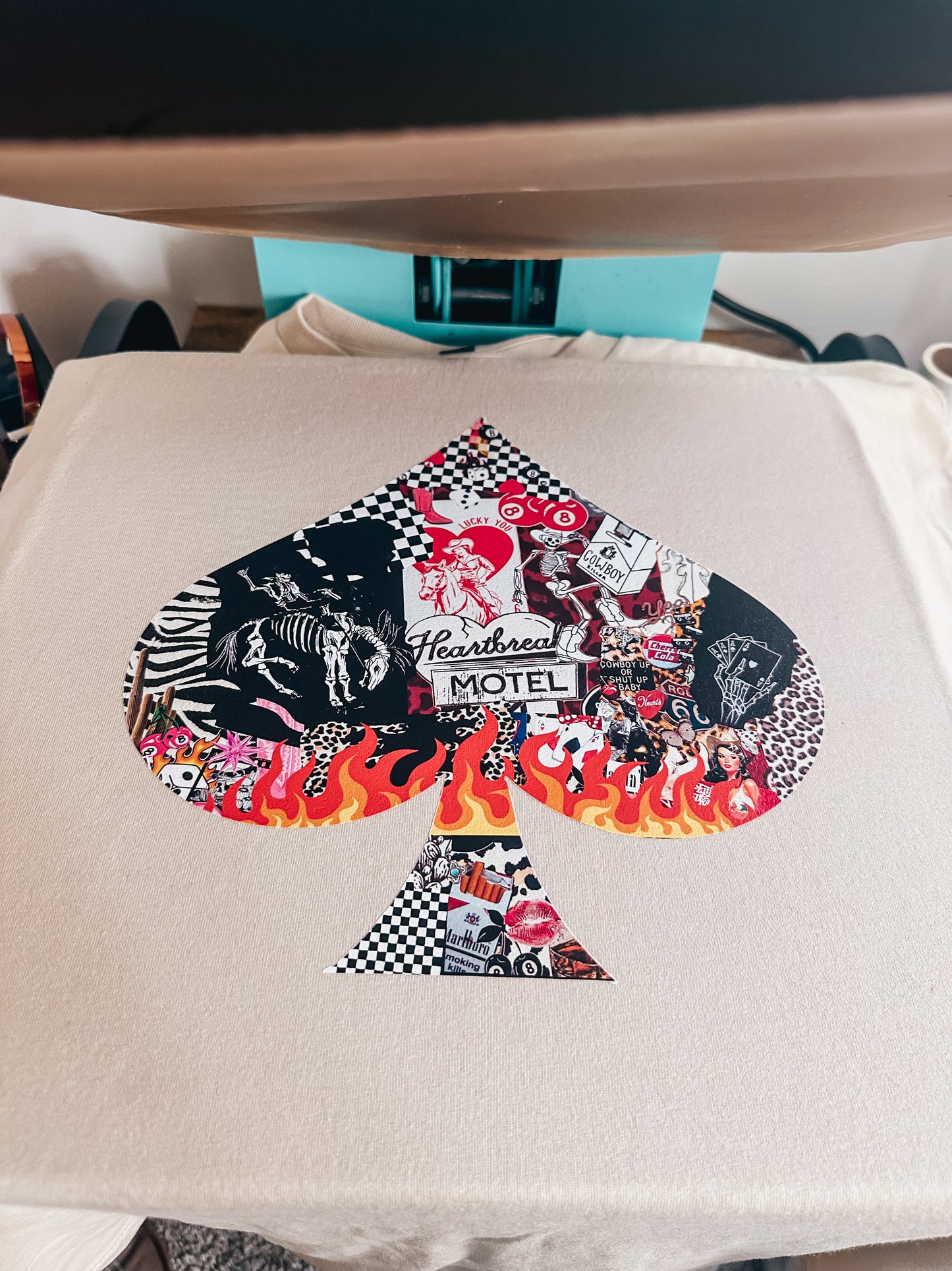 Funky Spade Graphic Tee