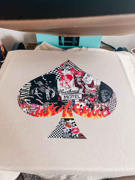 Funky Spade Graphic Tee