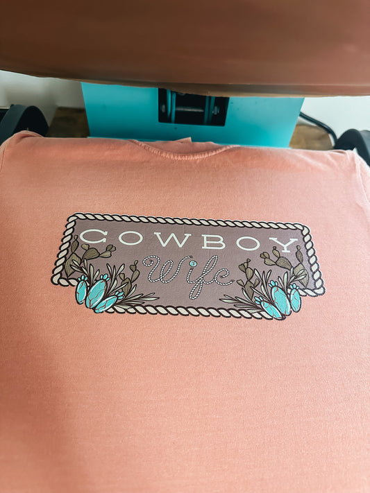 Cowboy Wife CC Graphic Tee