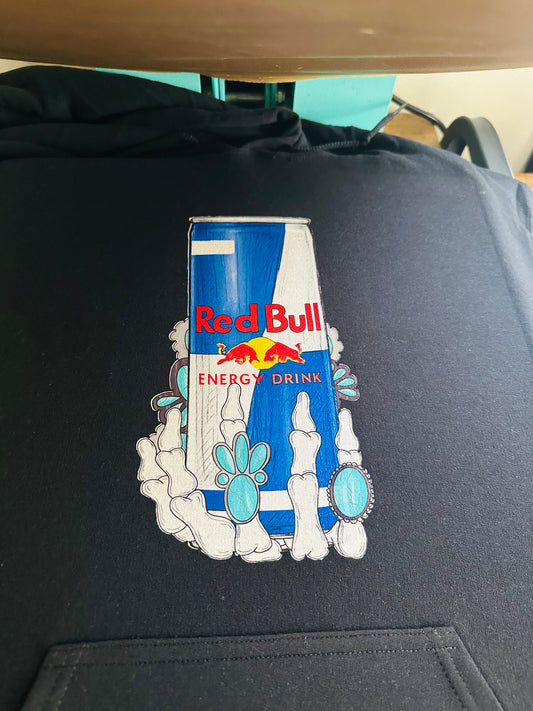 Turquoise Redbull HTV Transfer