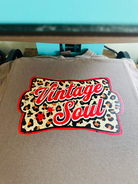 Vintage Soul HTV Transfer