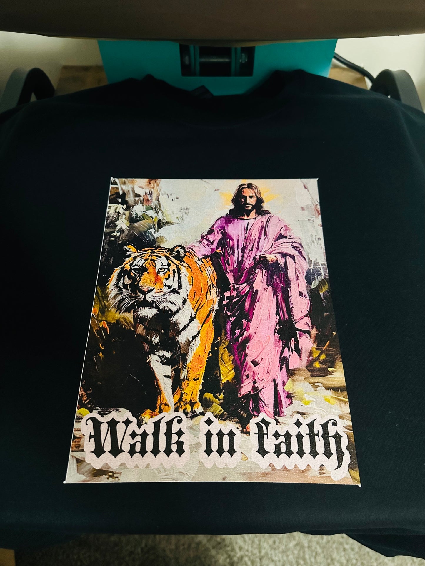 Walk In Faith HTV Transfer