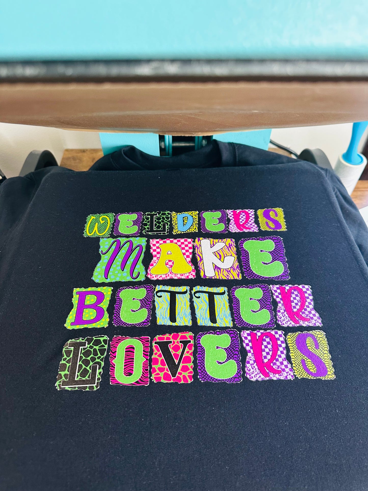 Welders Make Better Lovers HTV Transfer