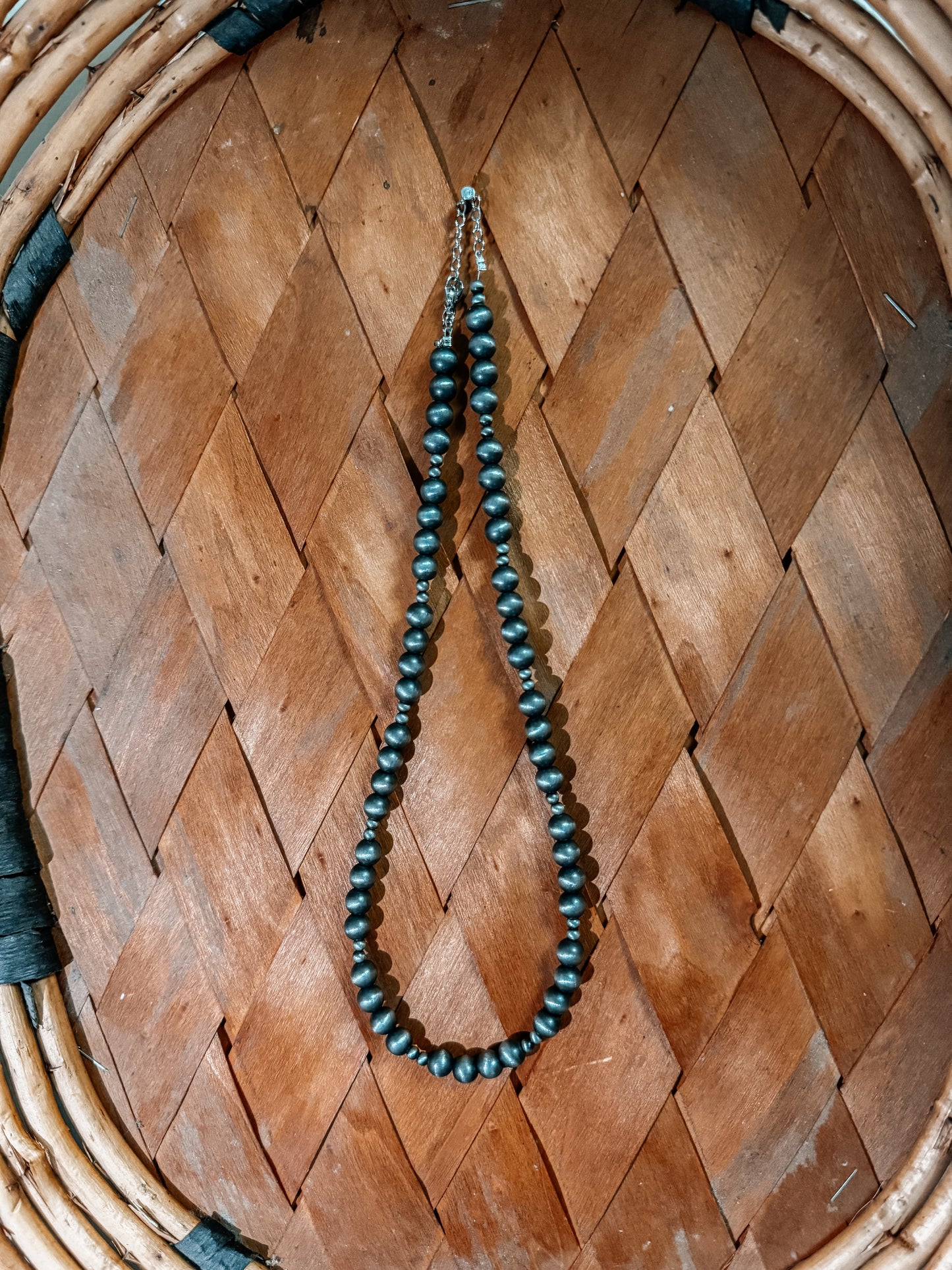 The Cane - Faux Navajo Pearl Necklace