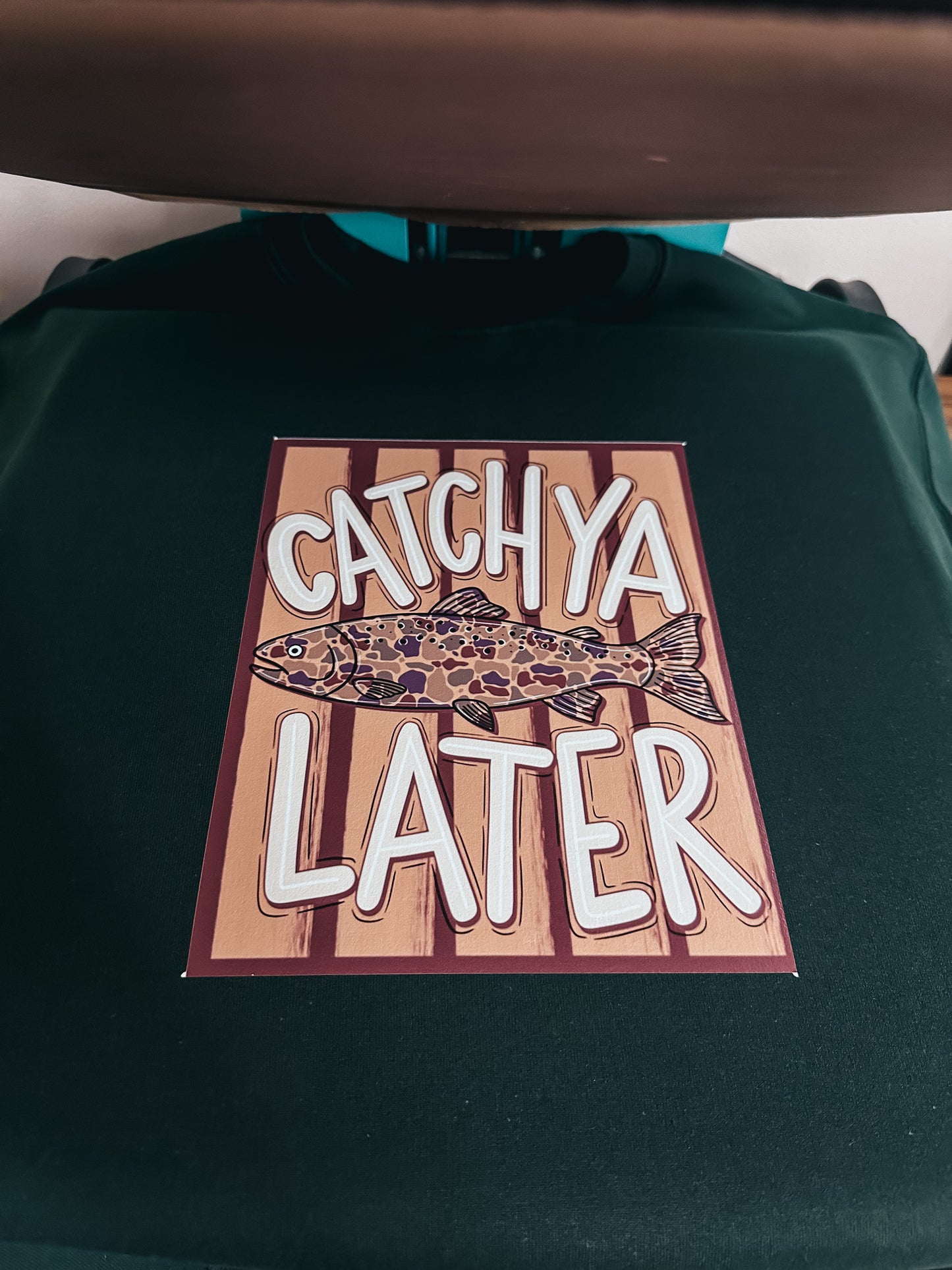 Catch You Later Camo Sweatshirt