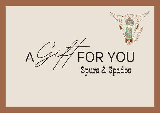 Spurs & Spades Gift Card