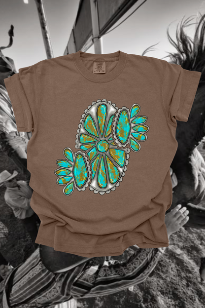 Turquoise Stones Graphic Tee