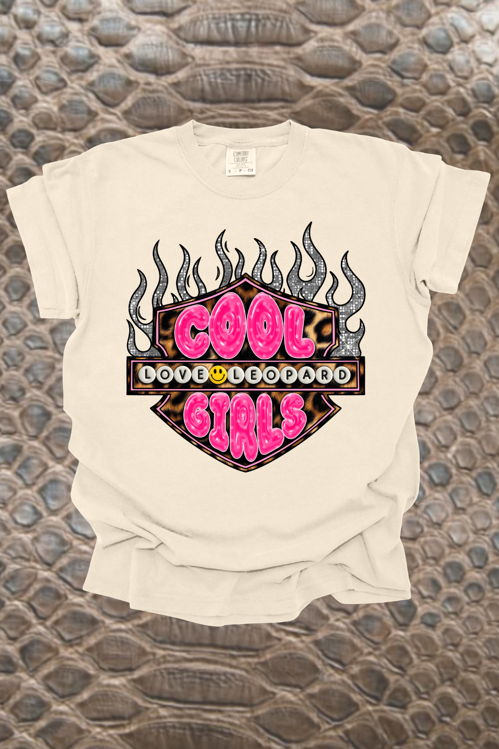 Cool Girls Love Leopard Graphic Tee