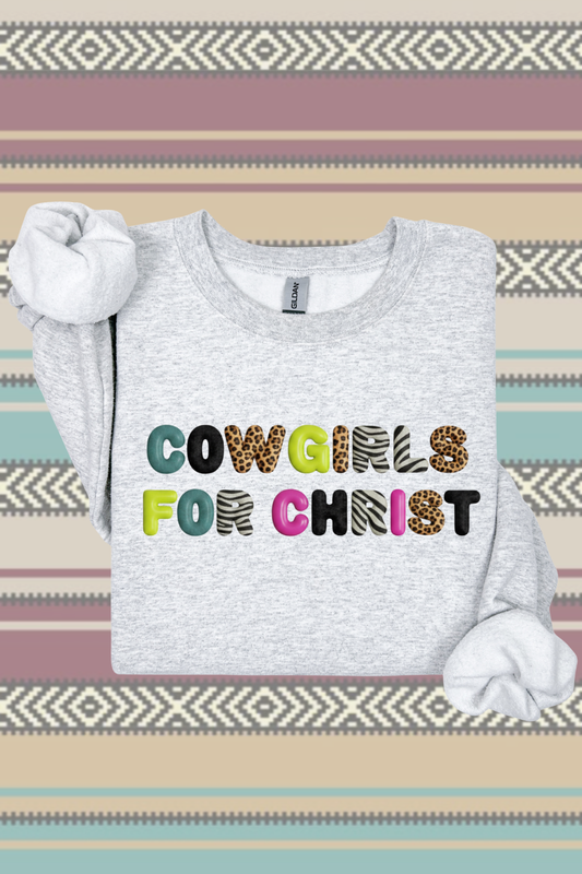 Cowgirls For Christ Sweatshirt