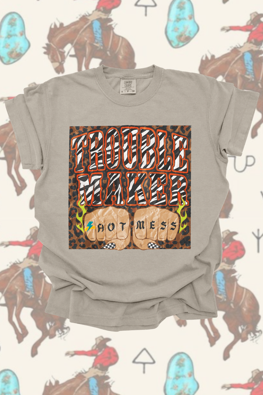 Trouble Maker Graphic Tee