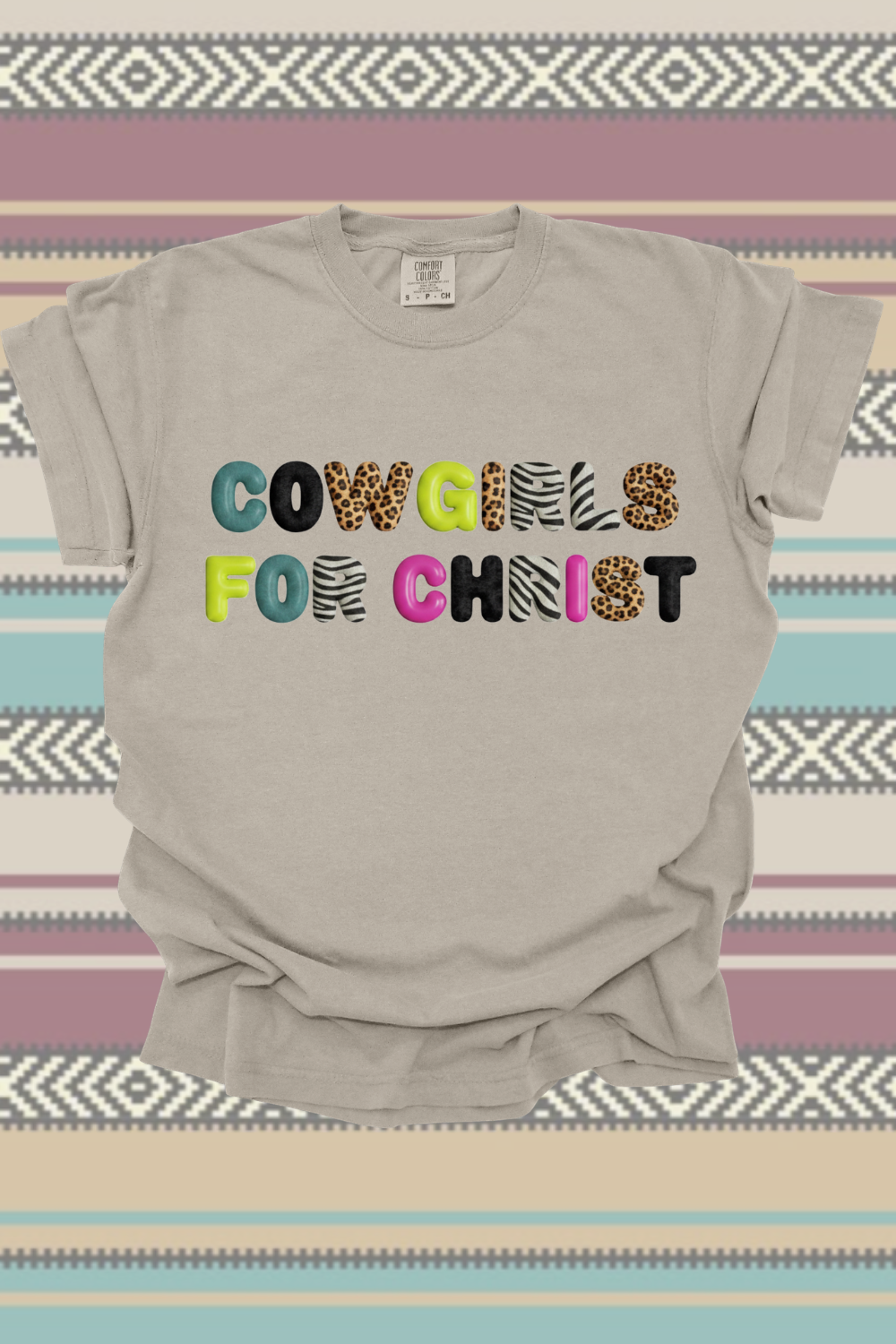 Cowgirls For Christ Graphic Tee
